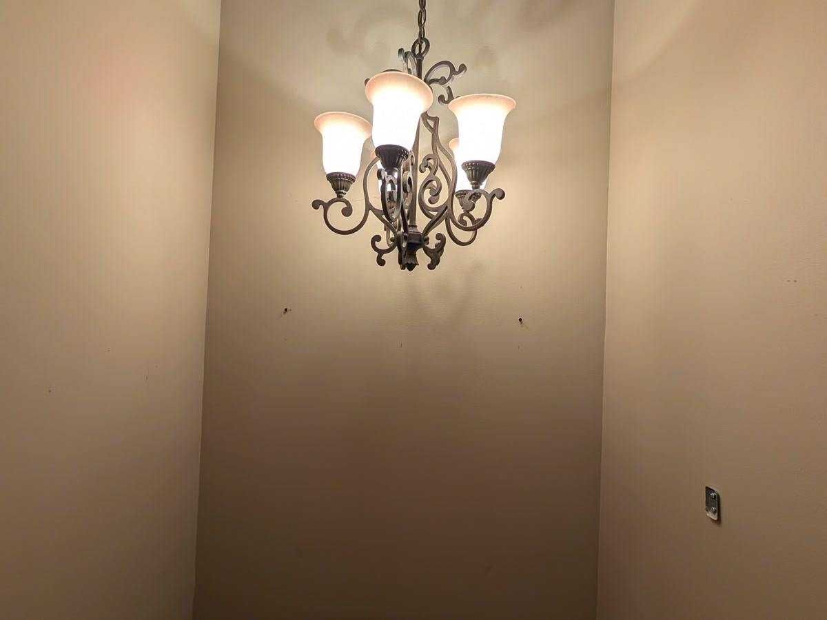 Before — Powder room, Upstate SC